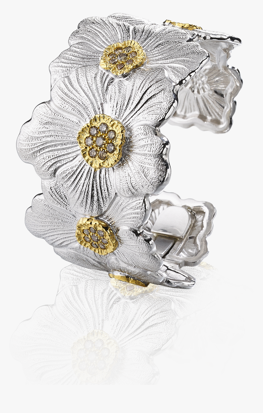 Gardenia Medium Bracelet - Buccellati Blossom Gardenia Ring Price, HD Png Download, Free Download