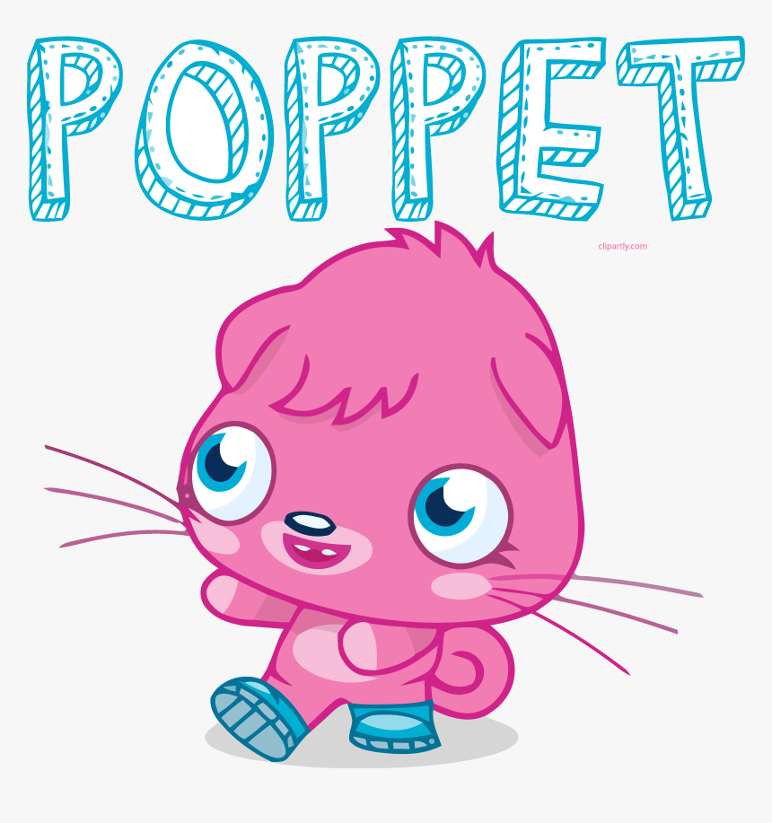 Poppet Moshi Monsters Clipart Png - Moshi Monsters Poppet, Transparent Png, Free Download