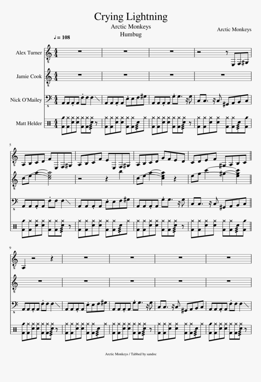 I Wanna Rock Slide, Image - Sheet Music, HD Png Download, Free Download