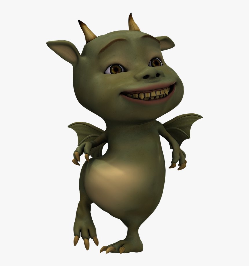 Figure Fantasy Figure Dragon Free Photo - Gnome Dragon, HD Png Download, Free Download