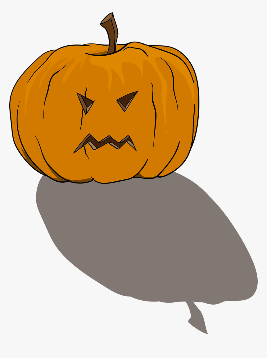 Pumpkin Halloween Terrible Free Photo - Portable Network Graphics, HD Png Download, Free Download