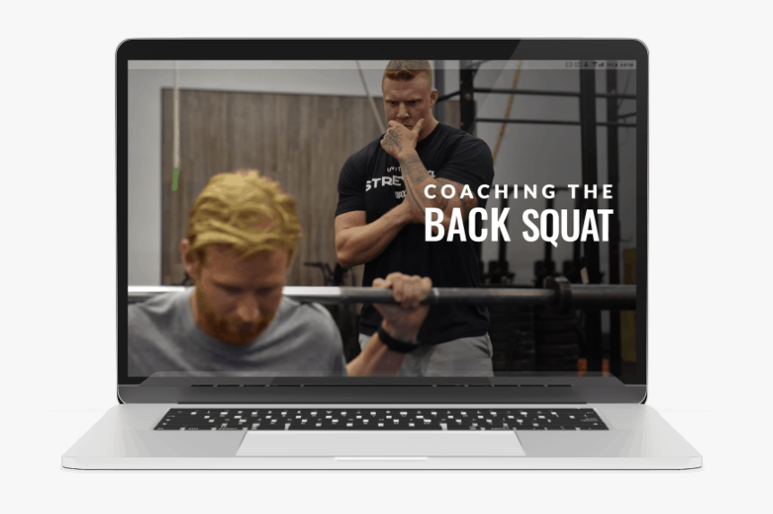 How To Coach The Back Squat - Personal Computer, HD Png Download, Free Download