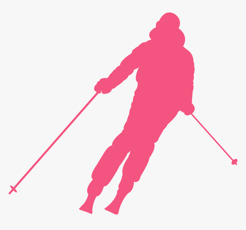 Skiing Stencils, HD Png Download, Free Download