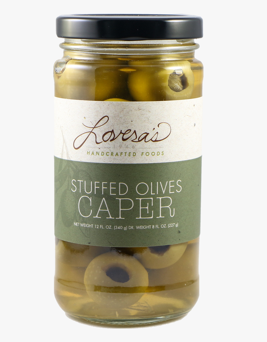 Caper Stuffed Olives - Olive, HD Png Download, Free Download