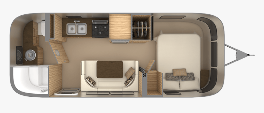 Flying Cloud Airstream Floor Plans, HD Png Download, Free Download