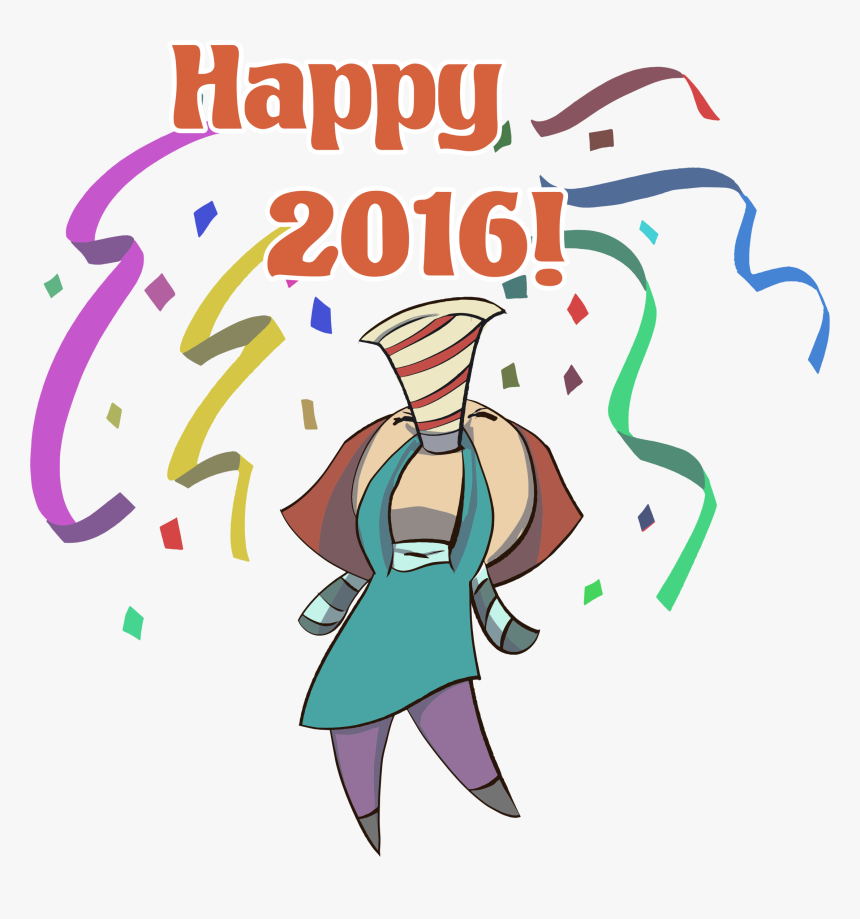 Happy 2016 Woman Clip Arts - Portable Network Graphics, HD Png Download, Free Download