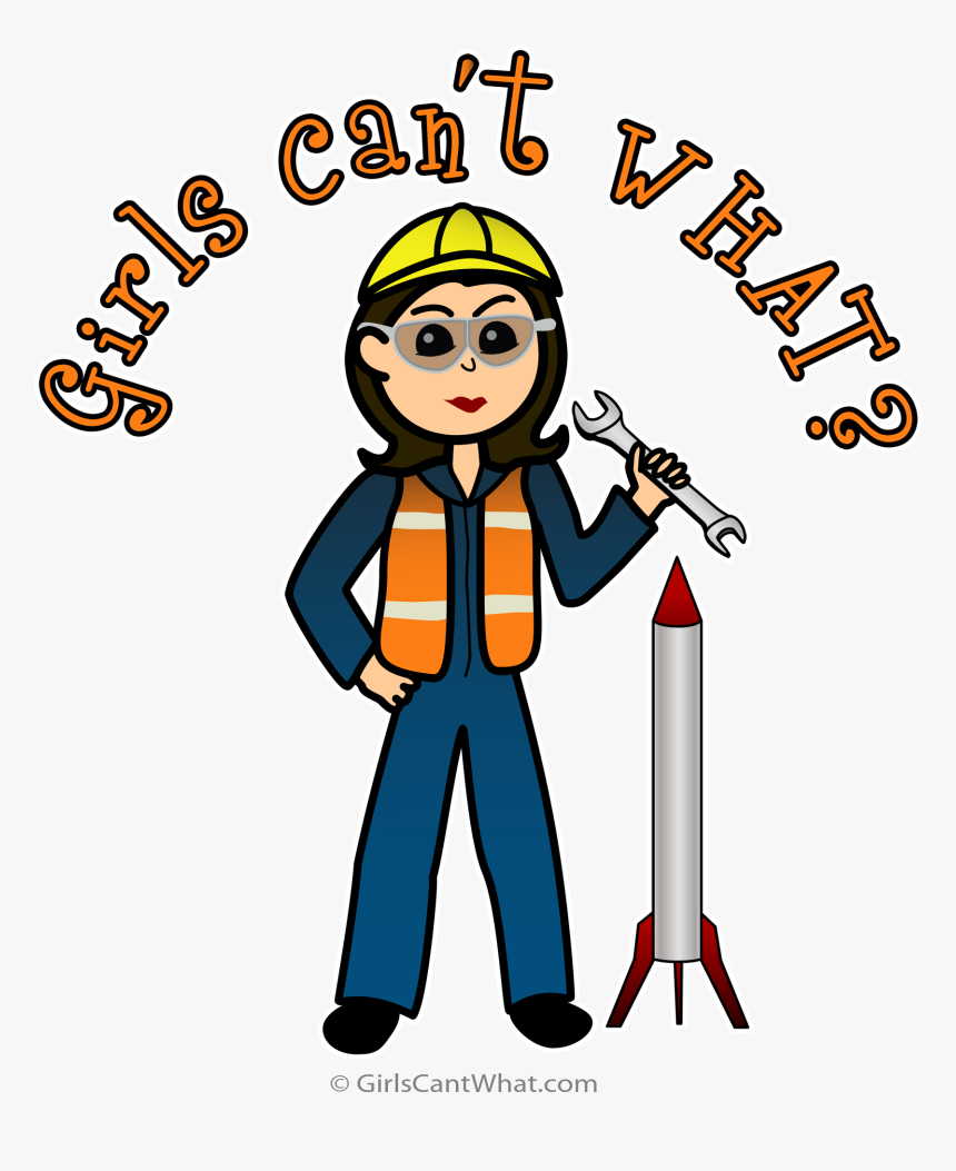 Stem Clipart Woman Engineer - Women's Engineering Day, HD Png Download, Free Download