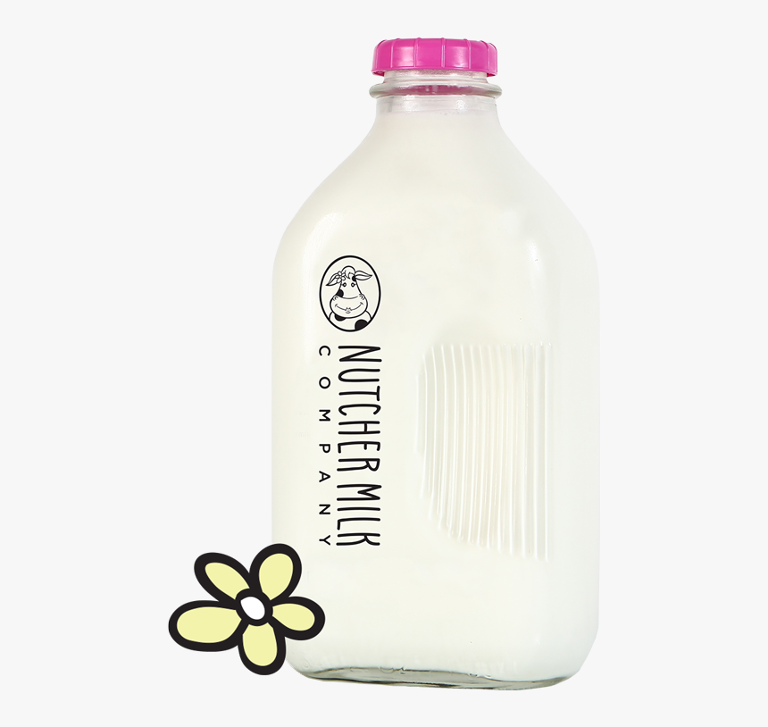 Big Milk Glass Bottle , Png Download - Milk Glass Bottle Safeway, Transparent Png, Free Download