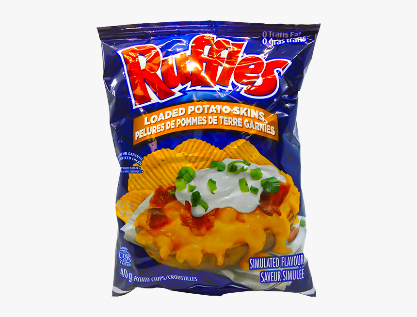 Loaded Potato Skins Chips - Ruffles All Dressed Chips, HD Png Download, Free Download