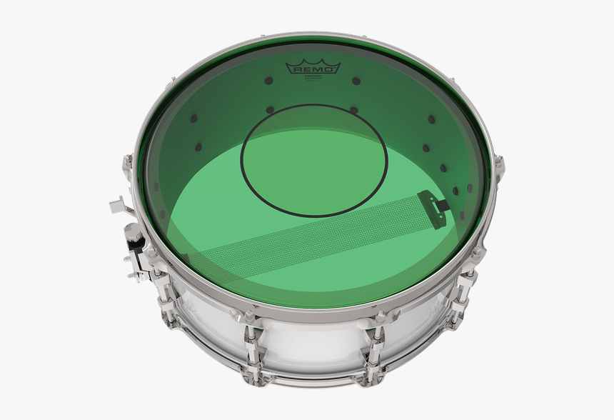 Powerstroke® 77 Colortone™ Green Image - Remo Emperor Ebony Snare, HD Png Download, Free Download