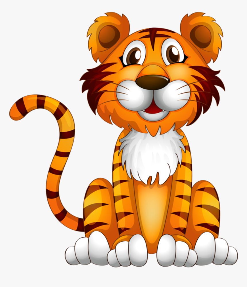 Rock Clipart Jungle - Tiger Clipart, HD Png Download, Free Download