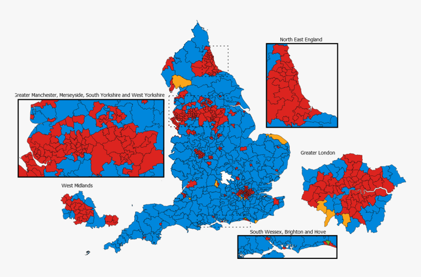 Jun2017mpsengland - Uk General Election 2017 Results, HD Png Download, Free Download