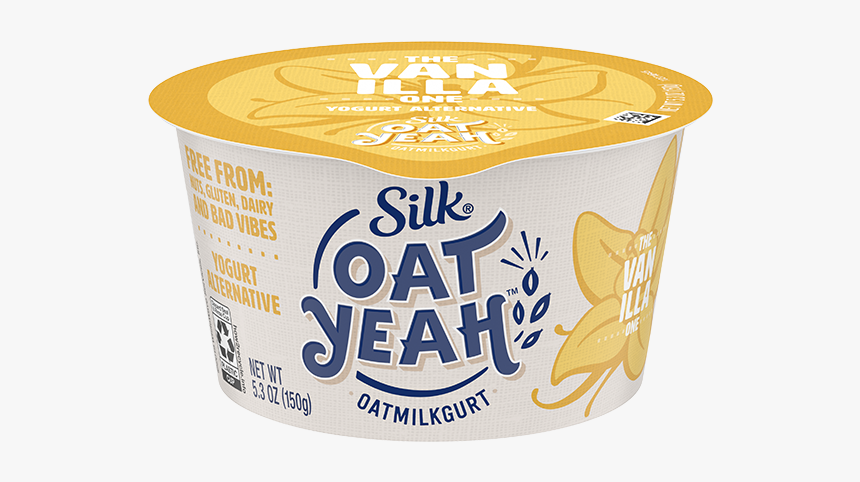 Silk Vanilla Oatmilk Dairy-free Yogurt Alternative - Convenience Food, HD Png Download, Free Download