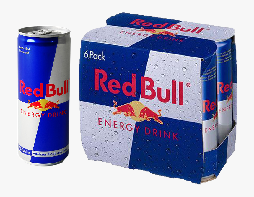 Six Pack Red Bull, HD Png Download, Free Download