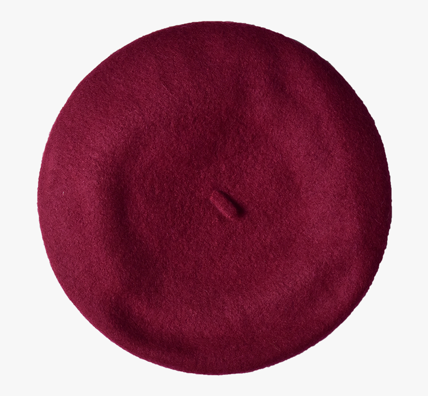 Vintage Wine Red Beret - Circle, HD Png Download, Free Download