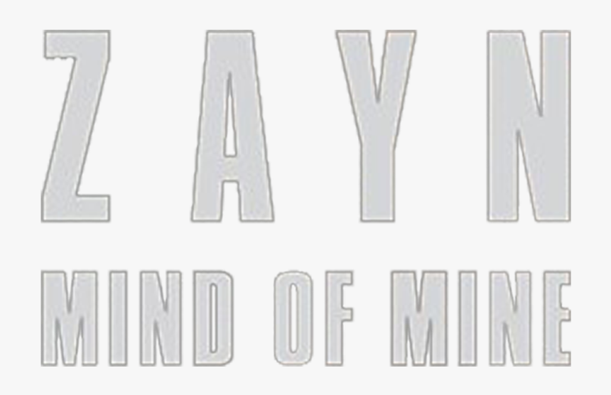 Zayn Mind Of Mine Logo, HD Png Download, Free Download