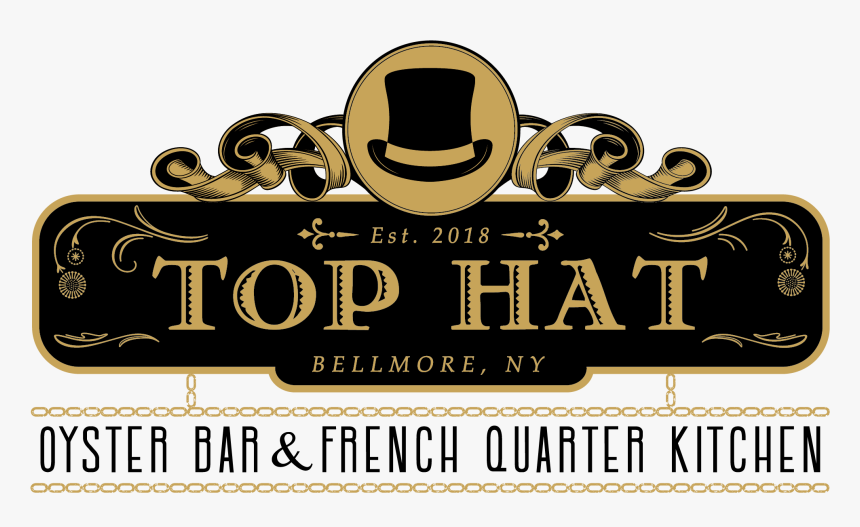 Top Hat Oyster Bar & French Quarter Kitchen - Graphic Design, HD Png Download, Free Download