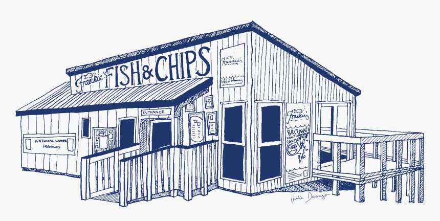 Edinburgh Fish And Chips Shack, HD Png Download, Free Download