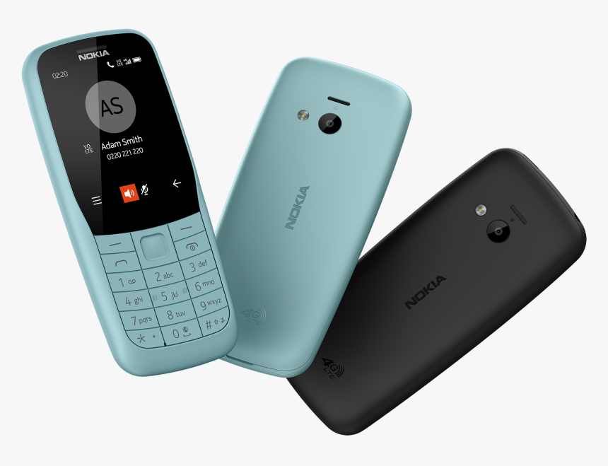 Nokia 220 4g And The New Nokia 105 Bring 4g And 2g - New Nokia 220 4g, HD Png Download, Free Download