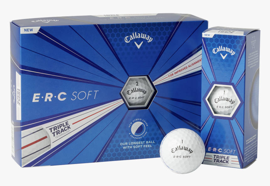 Callaway Erc Soft Golf Balls, HD Png Download - kindpng