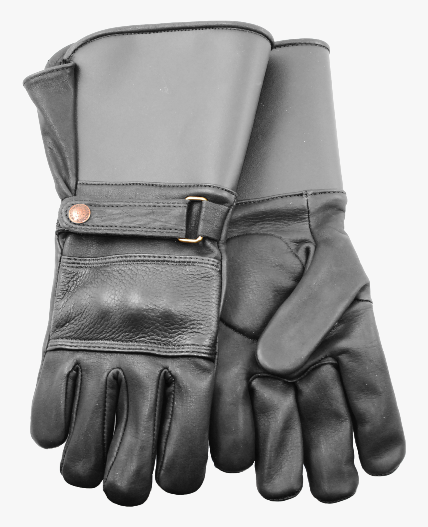 Hard Knuckle Leather Gauntlet Gloves, HD Png Download, Free Download