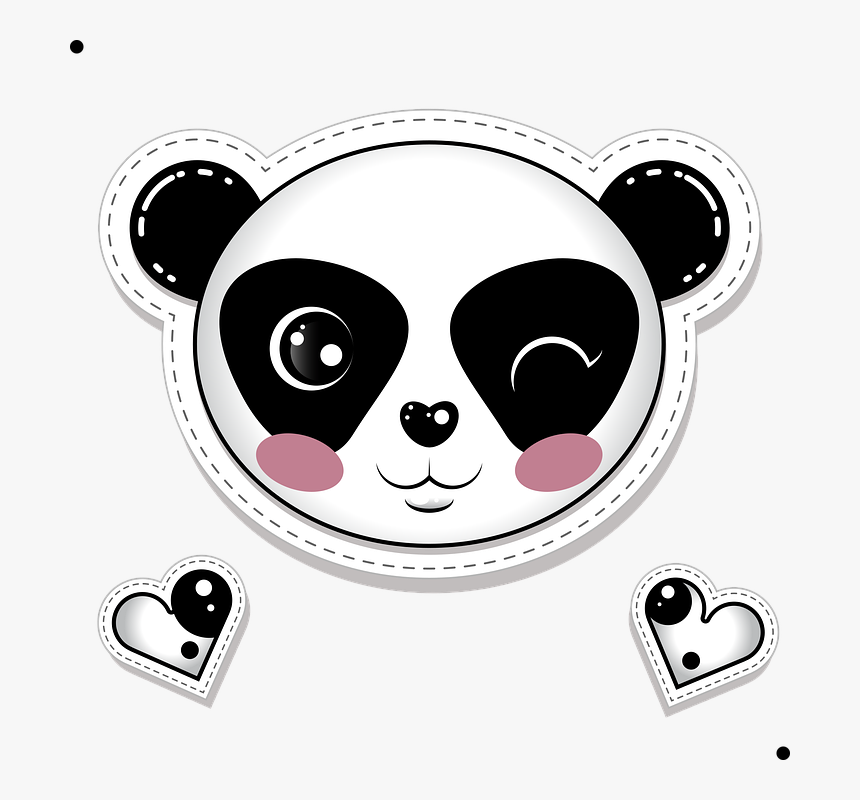 Panda, Teddy Bear, Animals, The Bear, Figure, Nature - Cartoon, HD Png Download, Free Download