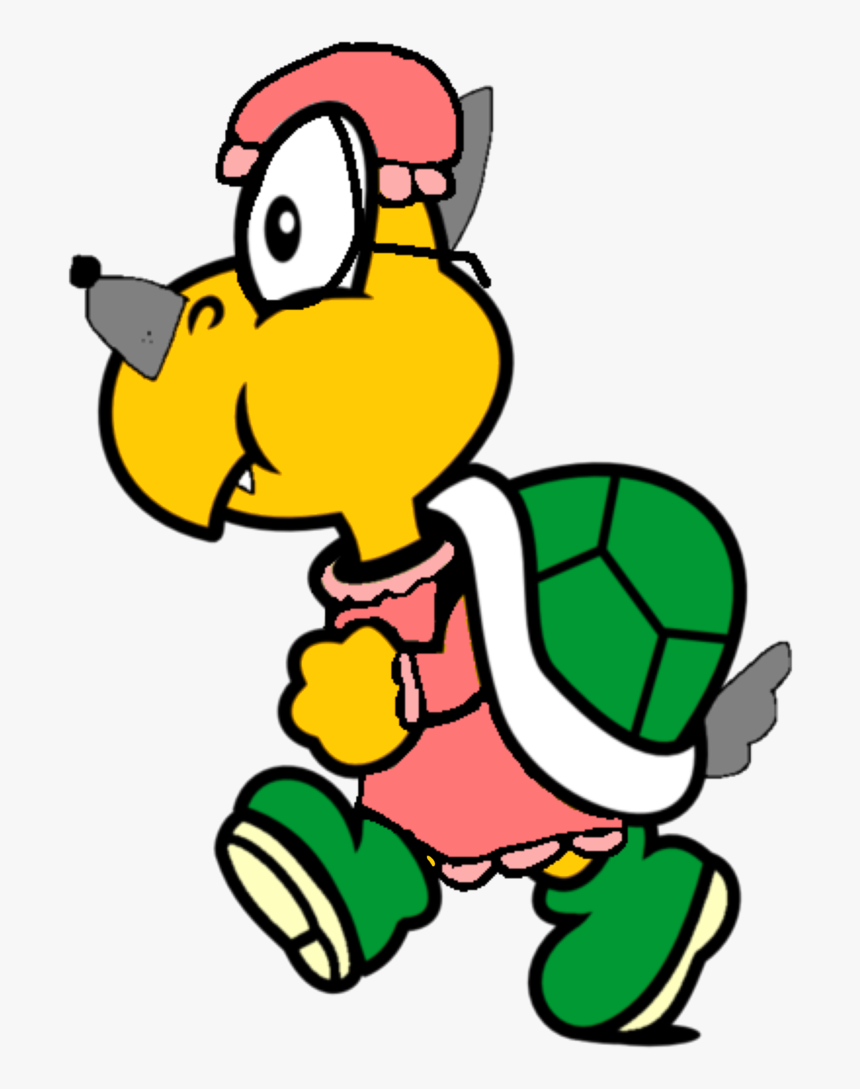 Captain Koopa As Big Bad Wolf Disguised As Little Red - Koopa Troopa Transparent, HD Png Download, Free Download