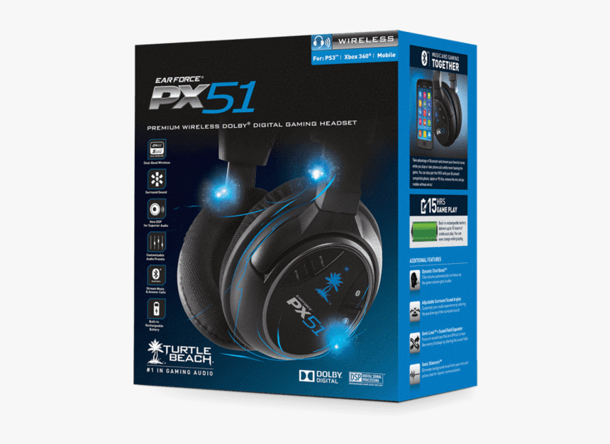 Turtle Beach Xp510 Headset, HD Png Download, Free Download