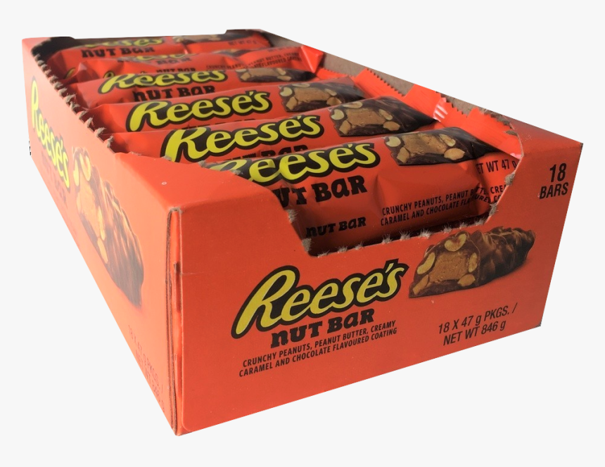 Reese"s Nut Bar 18er - Reese's Peanut Butter Cups, HD Png Download, Free Download