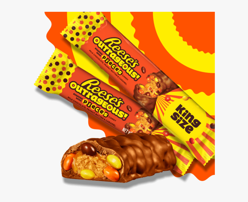 New Reese"s Outrageous Bars - Reese's Peanut Butter Cups, HD Png Download, Free Download