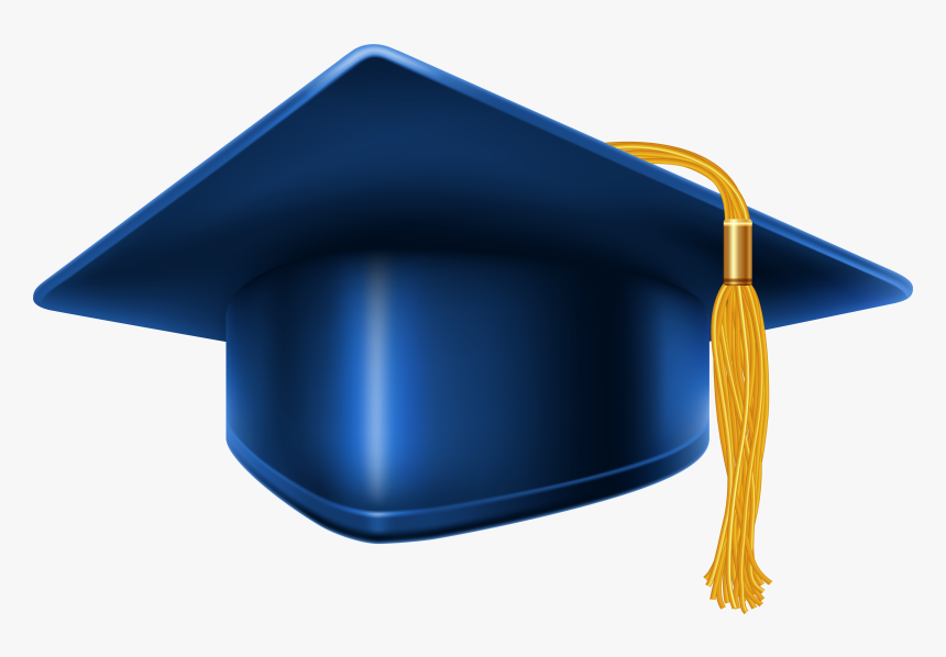 Graduation Cap Clipart Blue - Blue Graduation Cap Png, Transparent Png ...