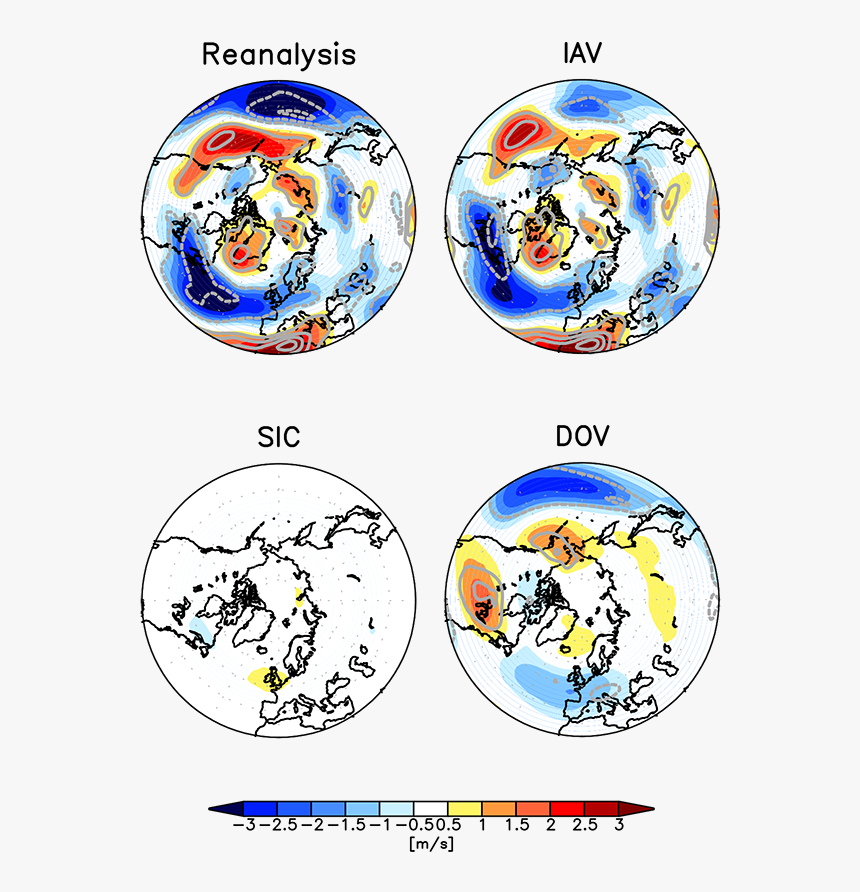 This Study Finds That The Weakening Of The Jet Stream - Map Of The World, HD Png Download, Free Download