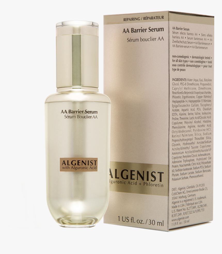 Aa Barrier Serum With Large Image Large Image Height="1200 - Algenist Aa Barrier Serum, HD Png Download, Free Download