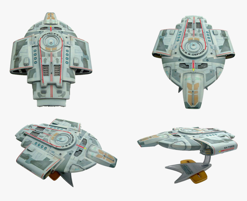 Space Ship Model, Star Trek, Uss Defiant, Isolated - Scale Model, HD Png Download, Free Download