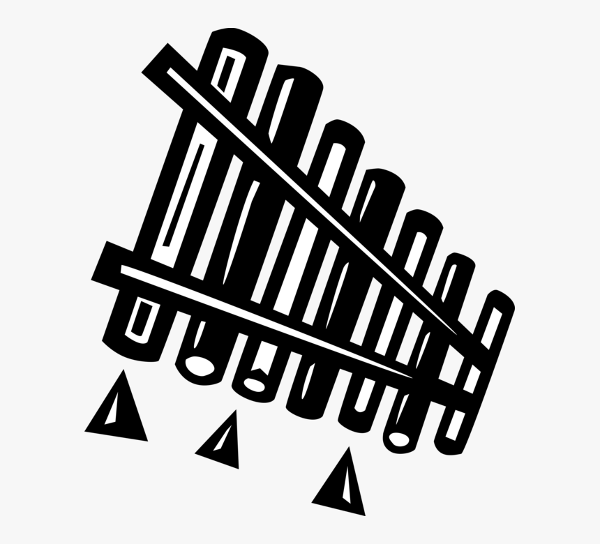 Vector Illustration Of Panpipe Pan Flute Closed Tube, HD Png Download, Free Download