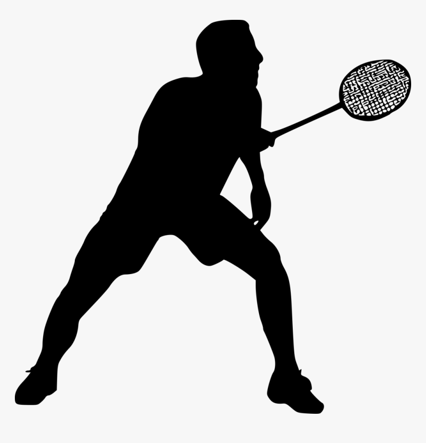 Silhouette Png Transparent - Silhouette Badminton Logo Png, Png Download, Free Download