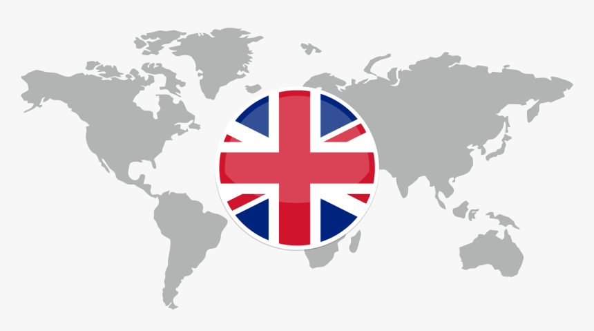 001 United Kingdom - World Map, HD Png Download, Free Download