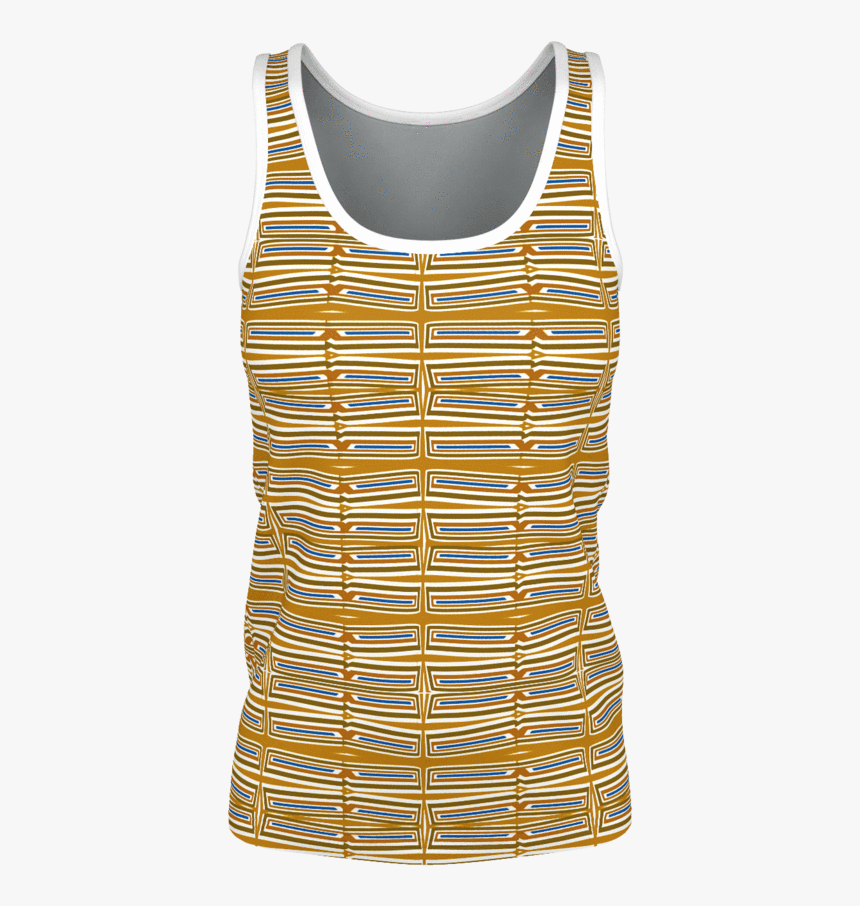 Tri-colour Tribal Weave - Active Tank, HD Png Download, Free Download