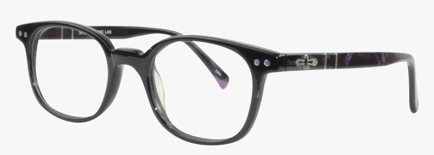 Black Eyeglasses Glasses Frame - Vera Wang Glasses Black, HD Png Download, Free Download