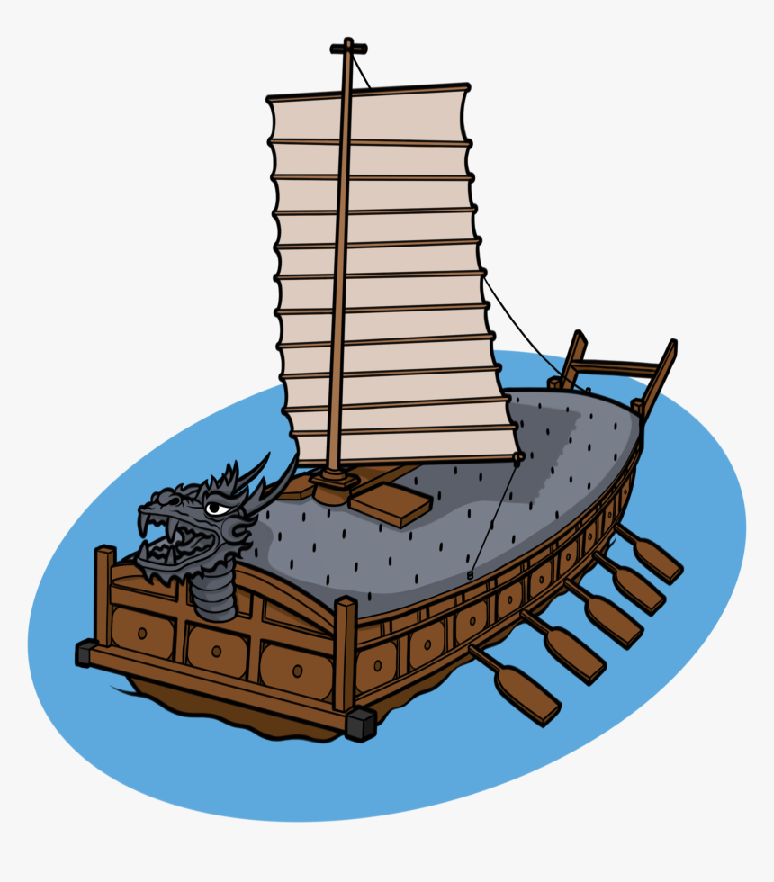 Ship Clipart Shipping - Turtle Ship Clipart, HD Png Download, Free Download