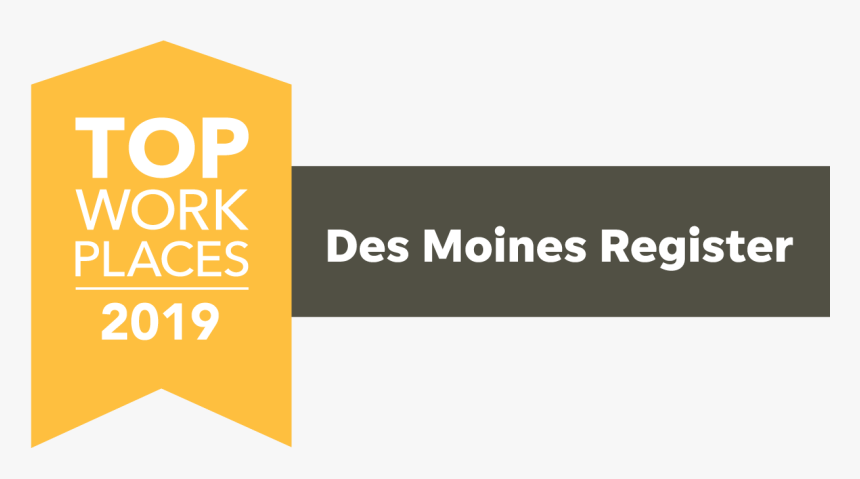 2019 The Des Moines Register Top Workplaces - Bay Area Top Workplaces 2018, HD Png Download, Free Download