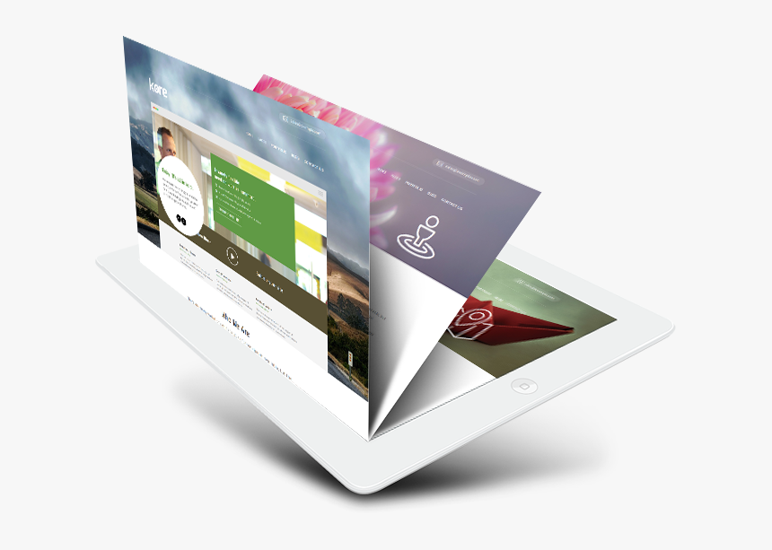 Ipad-showcase - Creative Web Designing, HD Png Download, Free Download