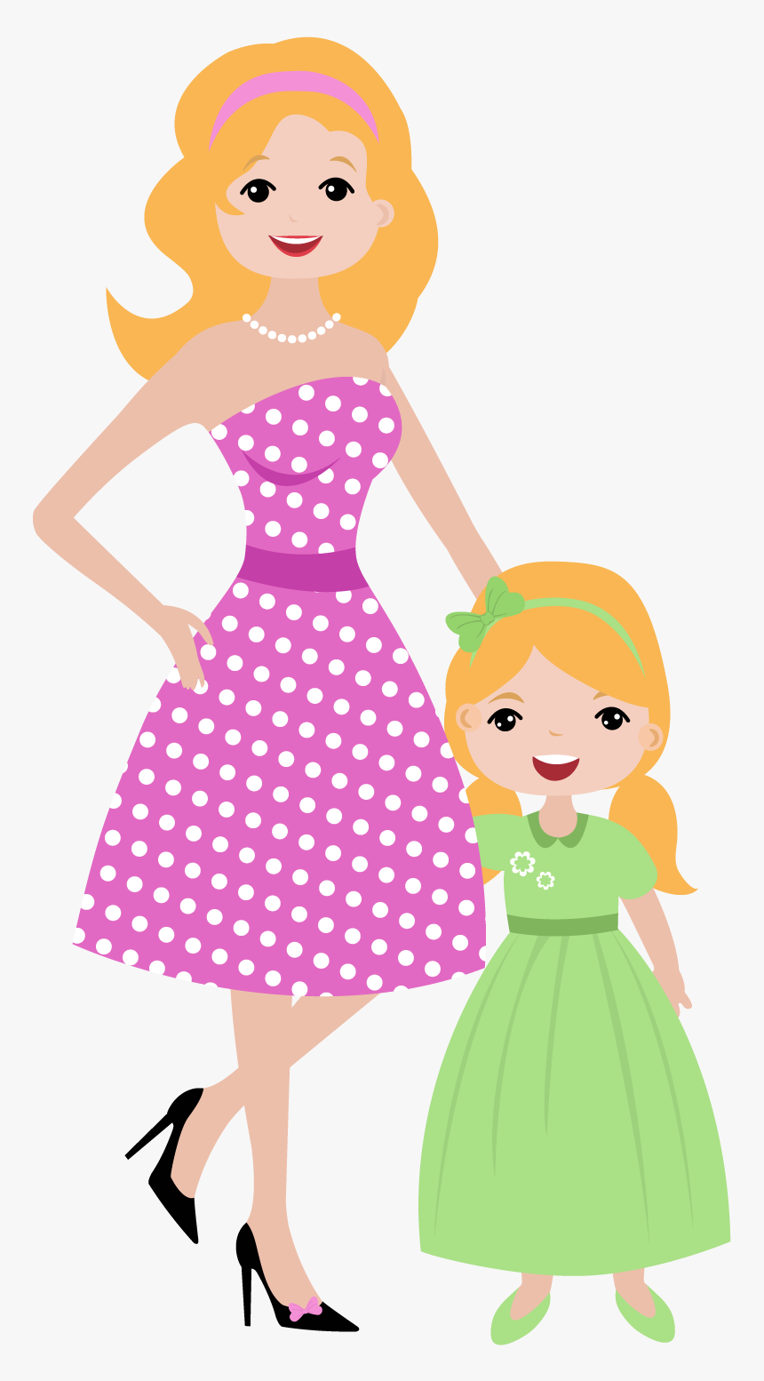 Mother And Daughter Clipart - 2019 Mothers Day Date, HD Png Download, Free Download