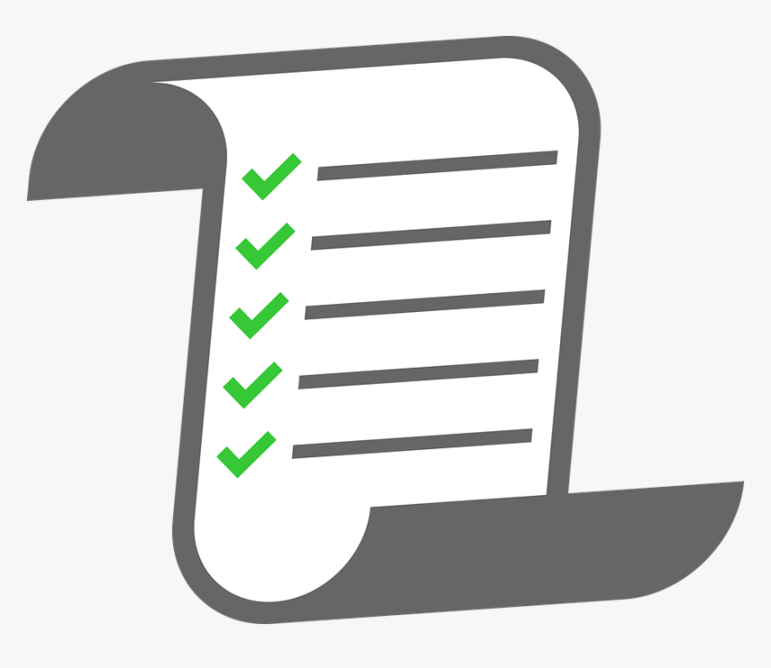 Check List, Paper, Checklist, List, Survey, HD Png Download, Free Download