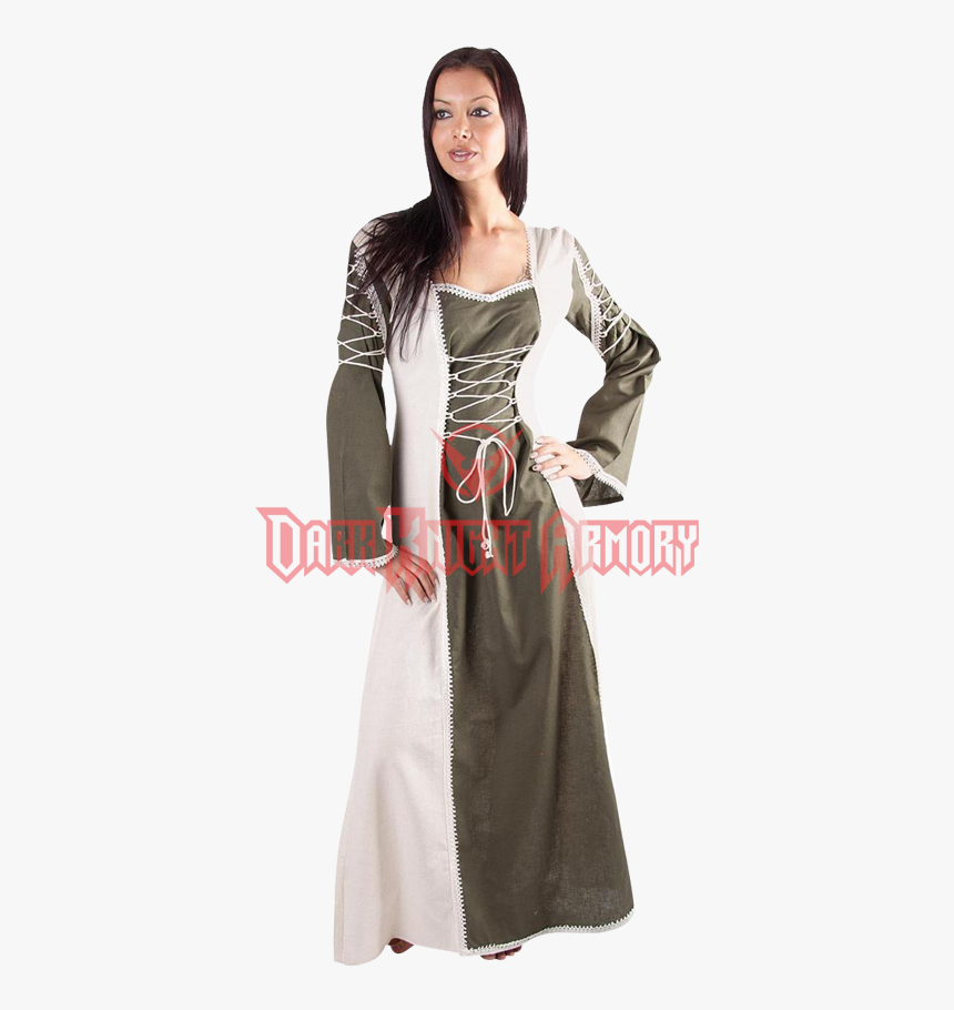 Ladies Layered Medieval Dress - Clothing Medieval, HD Png Download, Free Download