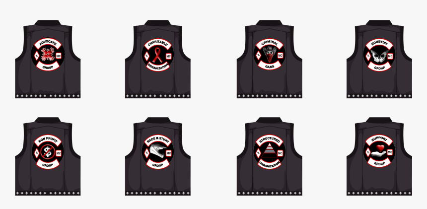 Types Of Motorcycle Club - Illustration, HD Png Download, Free Download