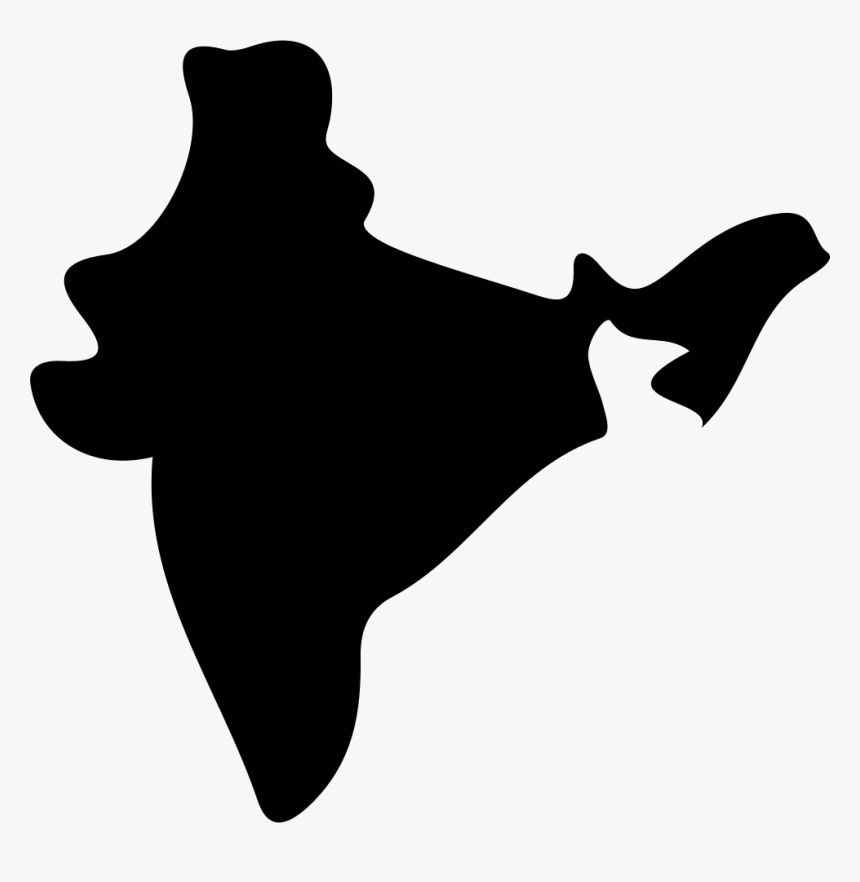 India - Shape Of India Map, HD Png Download, Free Download