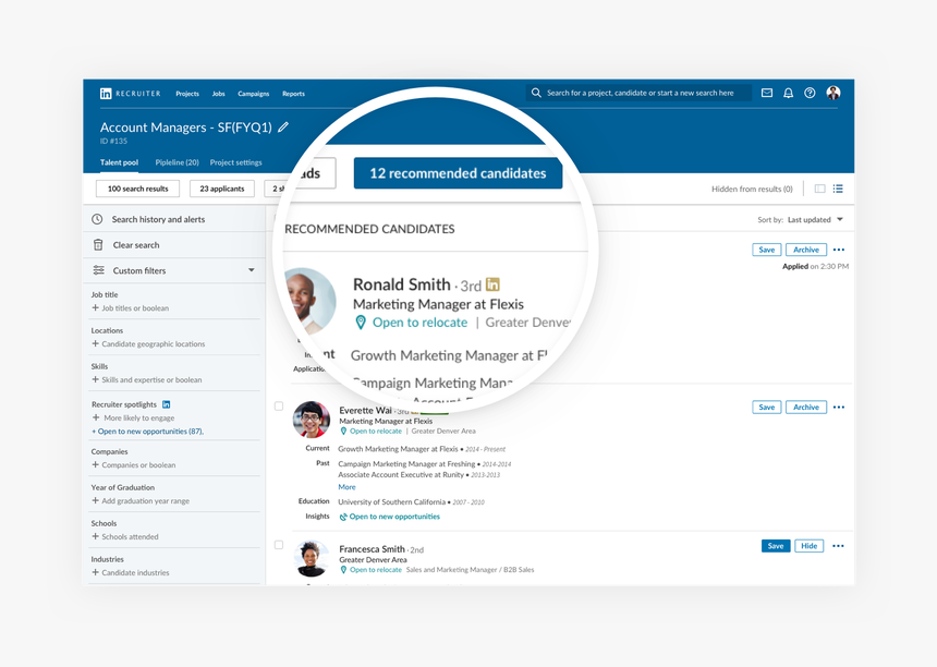 Linkedin Homepage 2019, HD Png Download, Free Download