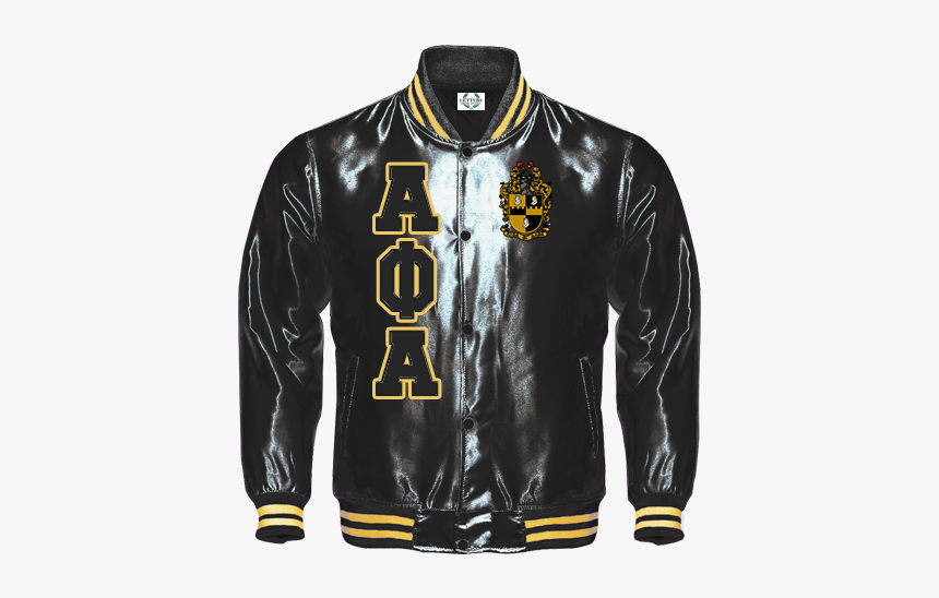 Alpha Phi Alpha Satin Baseball Bomber Jacket - Baseball Jacket C Purple, HD Png Download, Free Download