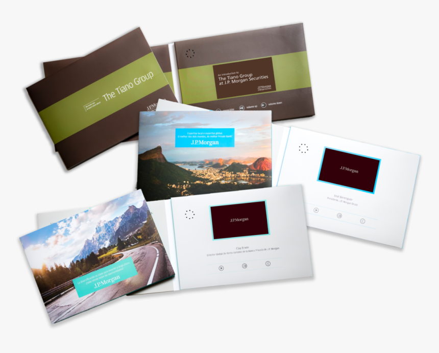 Video Brochures Jp Morgan - Brochure, HD Png Download, Free Download